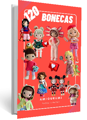 Combo de Receitas de Bonecas Amigurumis