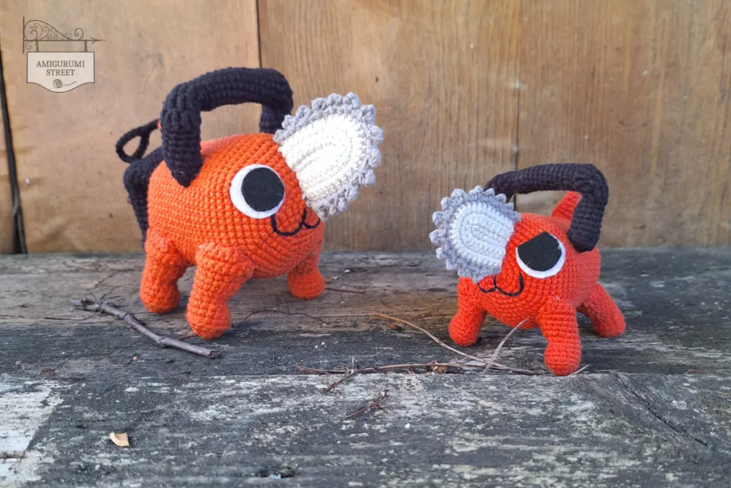 Mulher Viraliza nas Redes com Amigurumi do Pochita (Chainsaw Man)