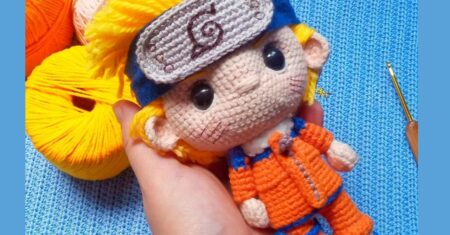 Mulher Cria Amigurumi do Naruto que Viraliza nas Redes Sociais