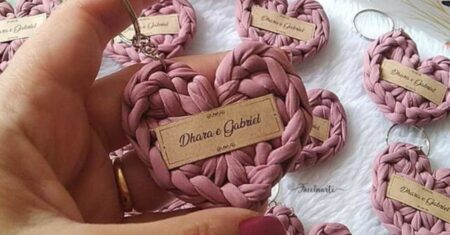 Receita Fácil de Chaveiro para Lembrancinhas de Casamento