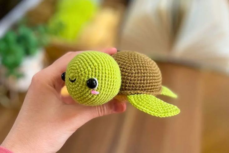 Tartaruguinha Amigurumi Passo a Passo