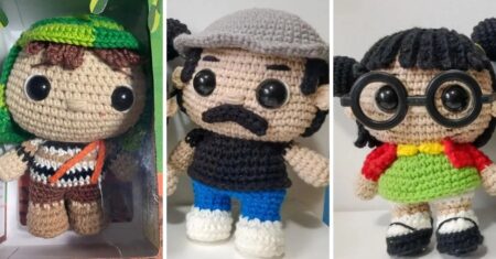 Nova Receita de Amigurumis Vila do Chaves Está Fazendo Sucesso no Fábrica de Amigurumis