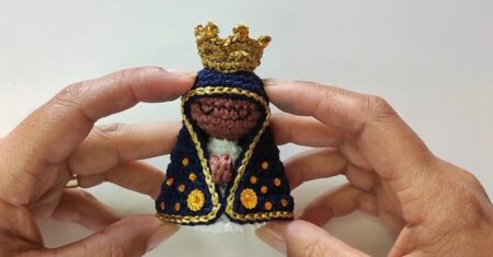 Como Fazer Amigurumi de Nossa Senhora Aparecida: Receita Completa e Passo a Passo Detalhado