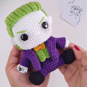 Como Fazer Amigurumi do Coringa (DC)