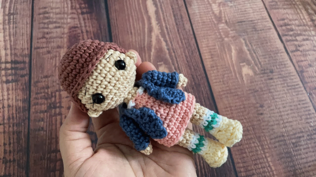 Amigurumi da Eleven de Stranger Things