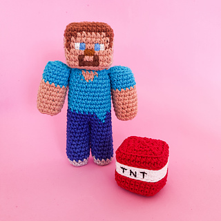 Como Fazer Amigurumi Minecraft