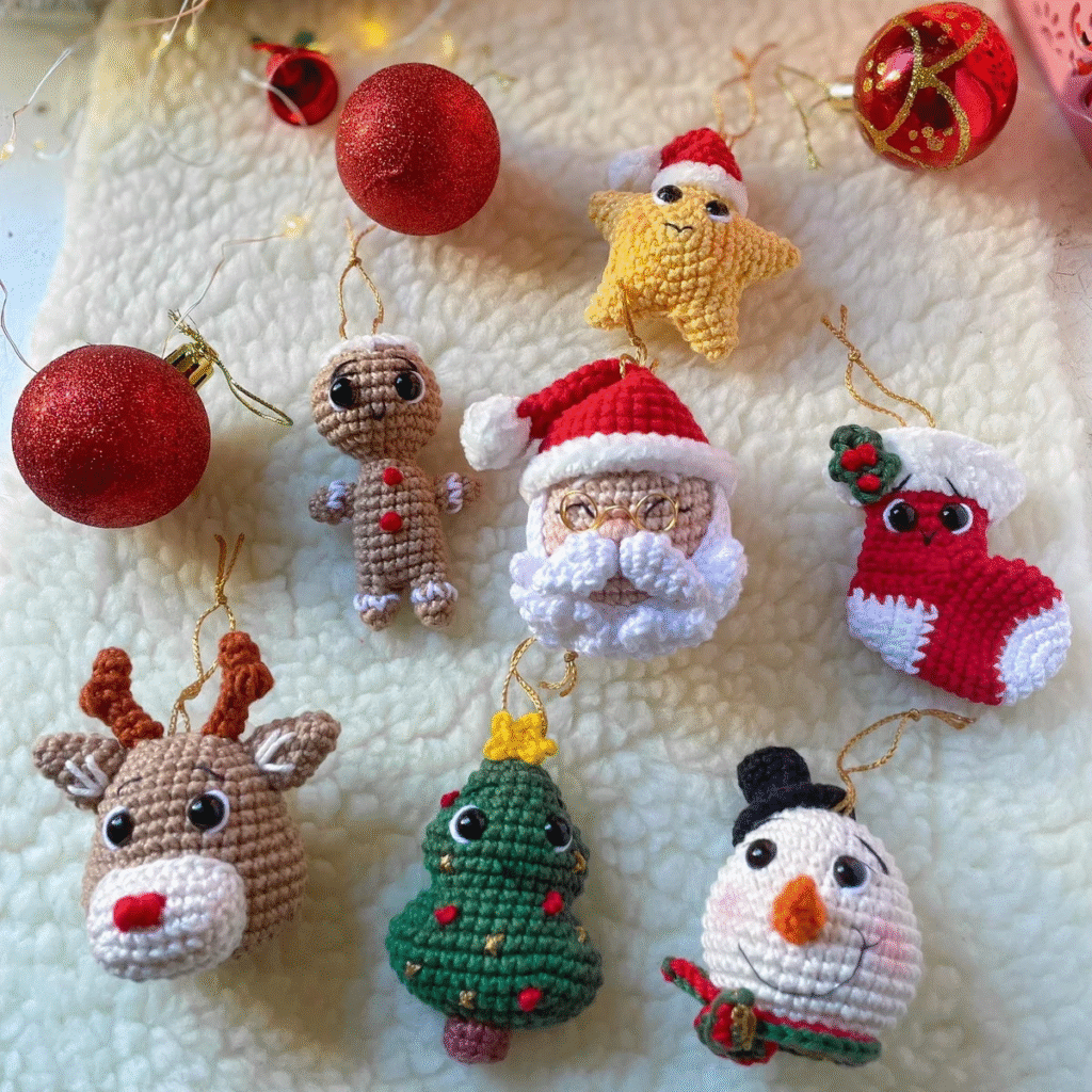 10 Ideias Criativas de Amigurumis para o Natal