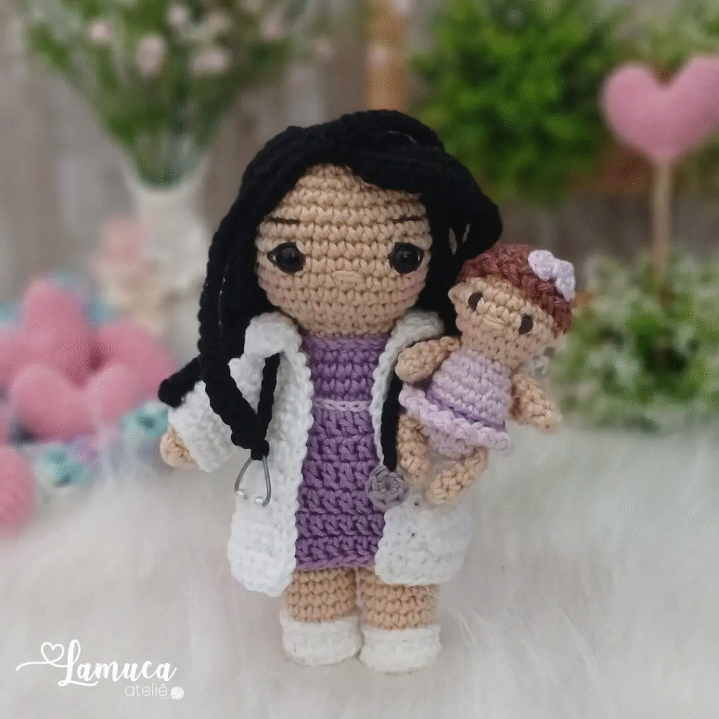Como Fazer Amigurumi Médico